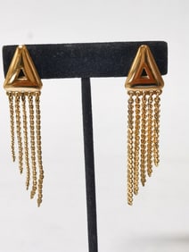 Gold Tone Costume Ear Clips