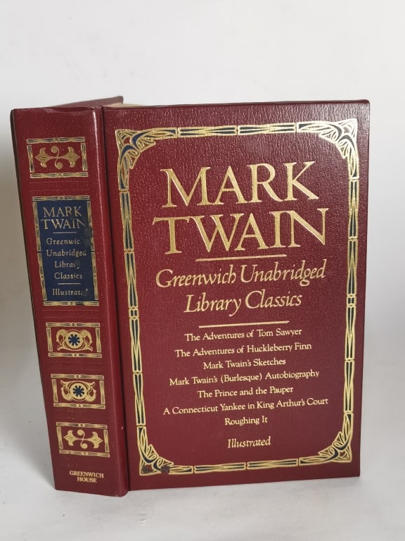 1982 Mark Twain Greenwich Unabridged Library (1 of 6)