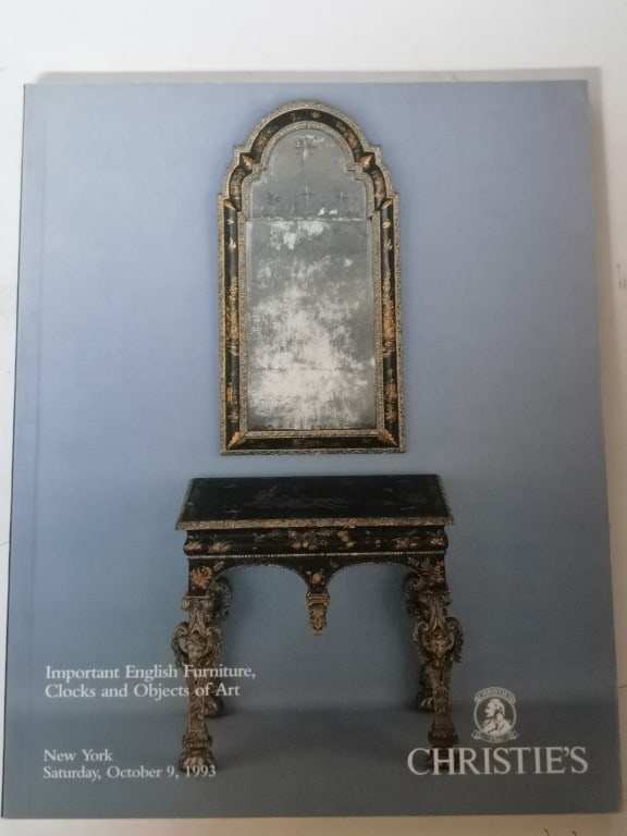 1993 Important English Furniture, Clocks, and Obje (1 of 2)