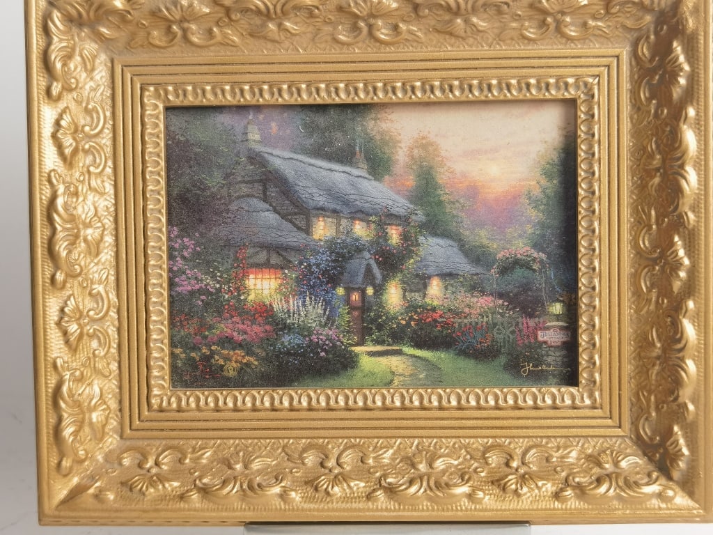 Thomas Kinkade "Julianne's Cottage" Giclee (1 of 3)