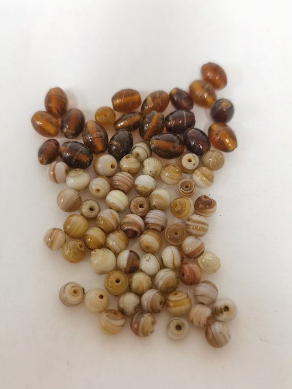 Group of Agate Beads: Group of Agate Beads