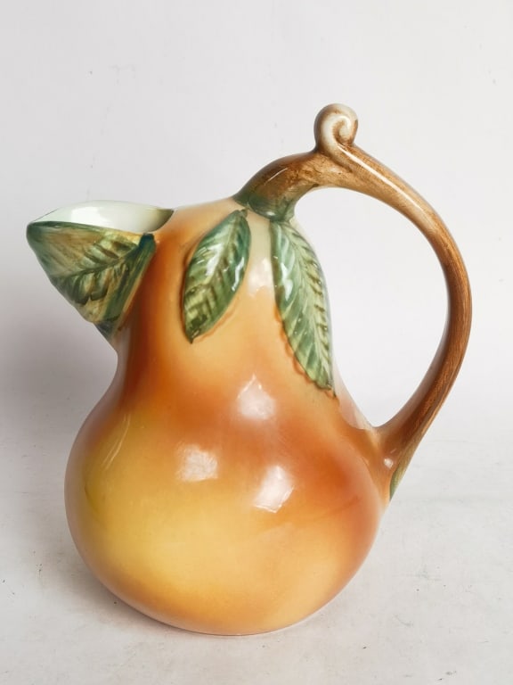 Vintage Italian Ceramic Pear Water Pitcher (1 of 4)