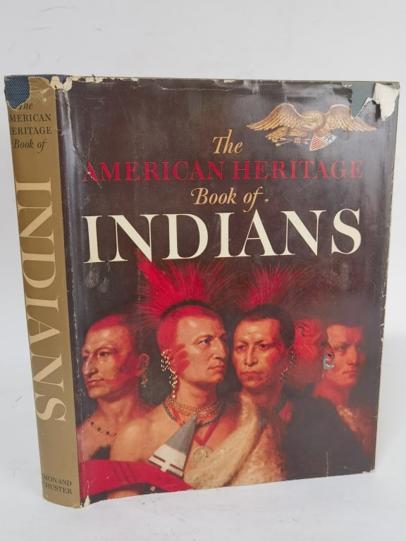 1961 The American Heritage Book of Indians: 1961 The American Heritage Book of Indians, 11.5in