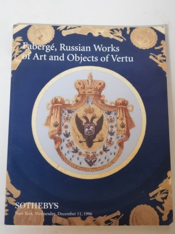 1996 Sotheby's Faberge, Russian Works of Art and (1 of 3)