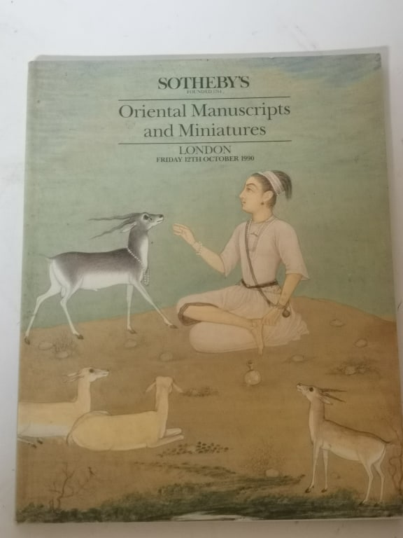 1990 Sotheby's Oriental Manuscripts and Miniatures (1 of 2)