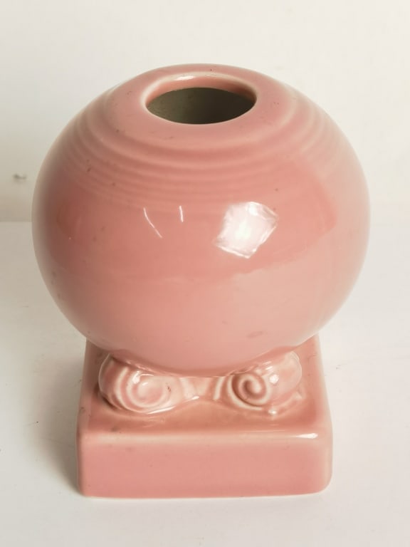 Homer Laughlin Fiesta Rose Bulb Candleholder (1 of 5)