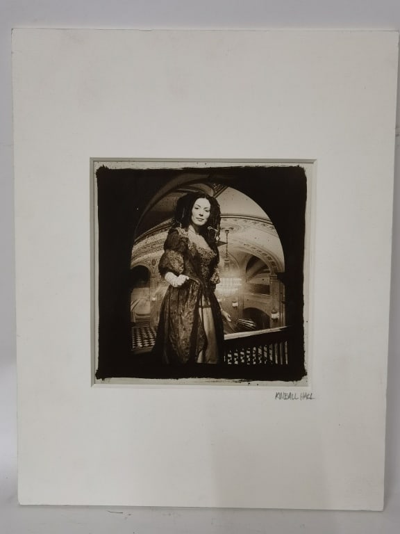 Kimball Hall Photoraph of Victorian Dressed Lady (1 of 4)