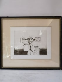 "EMT" Lithograph by Charles Bragg