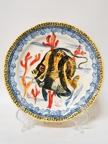 Anthropologie Nathalie Lete Angelfish Plate