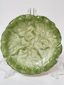 Fitz & Floyd Porcelain Cabbage Leaf Plate