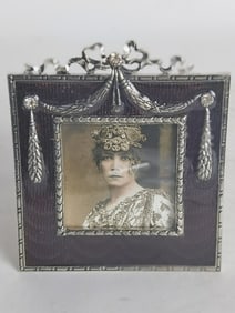 Vintage Terragrafics Ornate Decorated Metal Photo