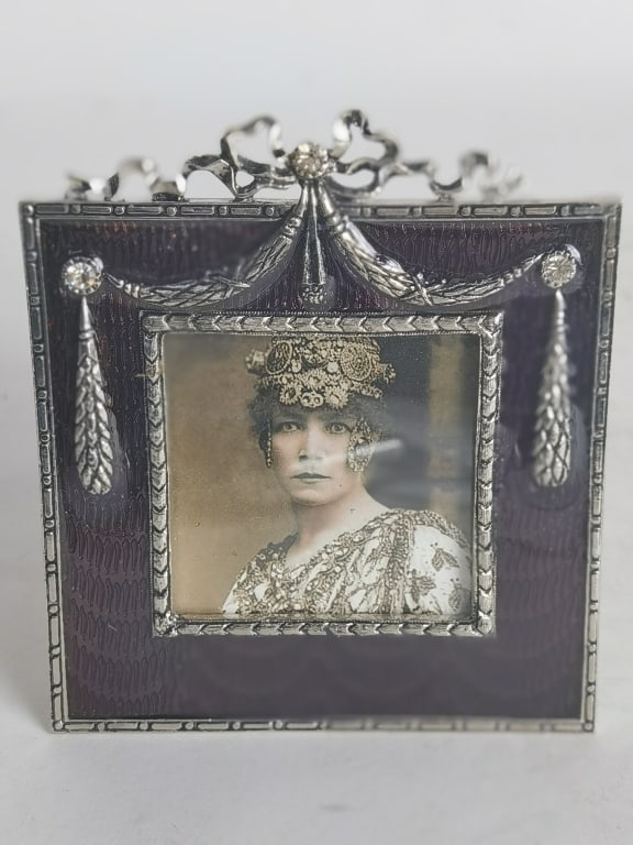 Vintage Terragrafics Ornate Decorated Metal Photo (1 of 4)