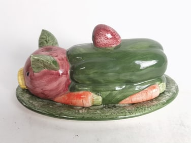 Vintage Royal Premier Vegetable Pig Butter Dish