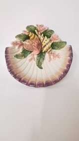 Vintage Fitz & Floyd Porcelain Classics Shell Dish