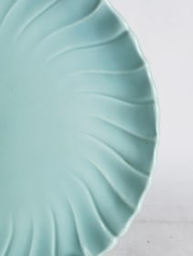 Large Vintage Franciscan Ware Blue Plate