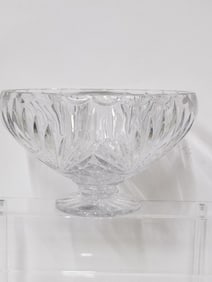 Large Gorham Crystal Pedestal Bowl