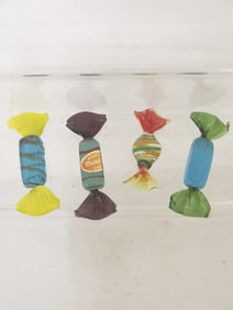Group of Murano Italy Art Glass Candies