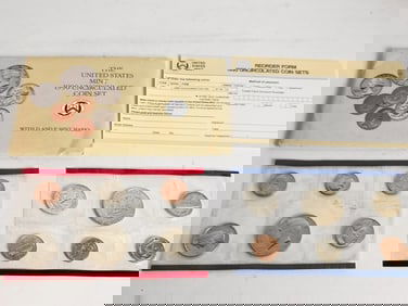 1990 US Mint Uncirculated Coin Set