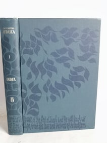 1978 Encyclopedia Judaica, Vol. I Index