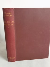 1899 Thomas Carlyle: Wilhelm Meister's Vol. I