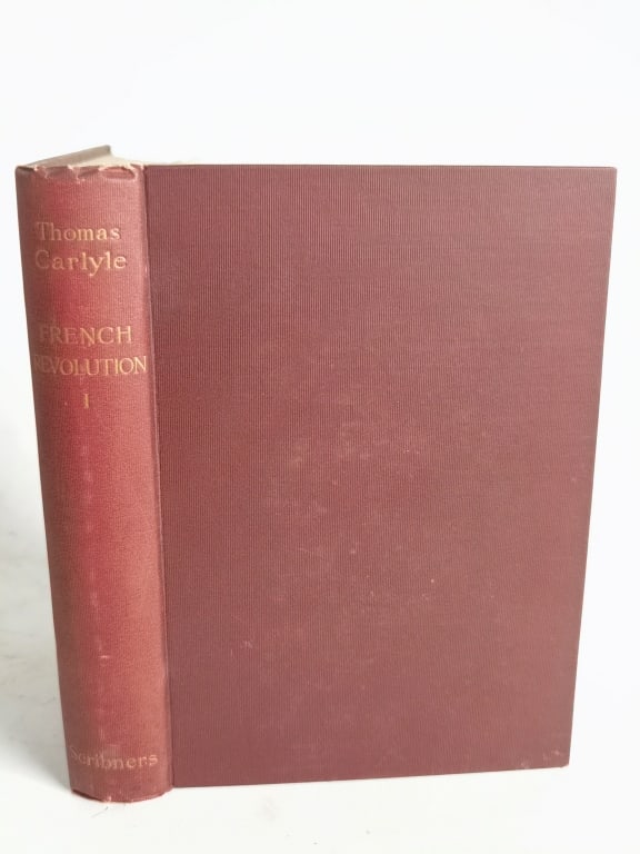1896 Thomas Carlyle: The French Revolution: 1896 Thomas Carlyle: The French Revolution, 8.5in