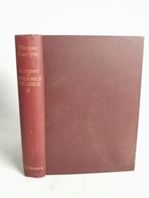 1897 Thomas Carlyle: History of Frederick The Grea