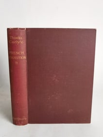 1896 Thomas Carlyle: French Revolution, Vol. II