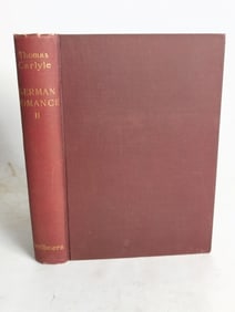 1898 Thomas Carlyle: German Romans, Vol. II