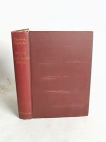 1899 Thomas Carlyle: Critical and Miscellaneous Es