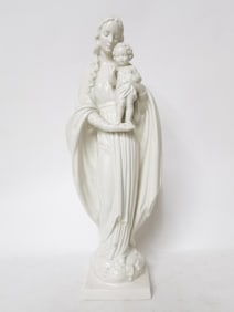 Goebel Porcelain Virgin Mary with Child Figurine