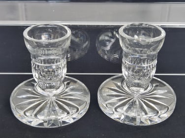 Pr. of Waterford Crystal Candlesticks