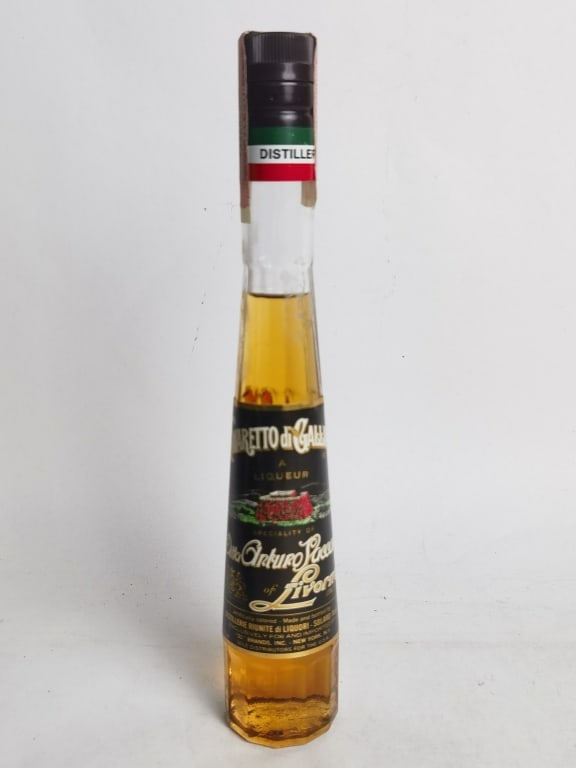 1960s Amaretto di Galliano Liqueur: 1960s Amaretto di Galliano Liqueur, 11.25in