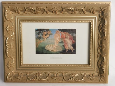 "The Birth of Venus" by Sandro Botticelli Print
