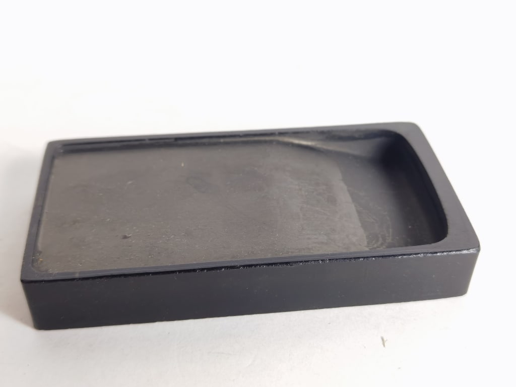 Chinese Stone Carved Ink Well (1 of 1)