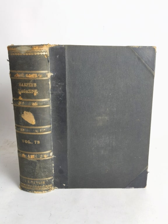1886 Harper's Monthly Magazine, Vol. LXXIII: 1886 Harper's Monthly Magazine, Vol. LXXIII, 9.75in