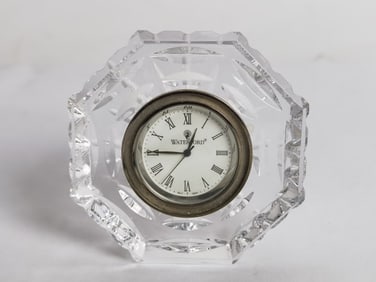 Vintage Waterford Crystal Table Clock