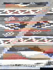 Vintage Native Americn Woven Blanket