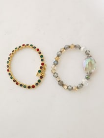 Two Costume Bracelets