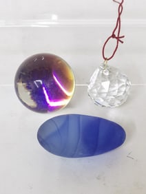 Group of Small Glass Paperweights