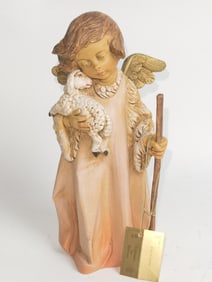 Vintage Italian Fontanini by Roman Angel Figurine