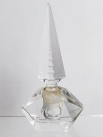 Vintage Moya Glass Works Japan Crystal Perfume Bottle