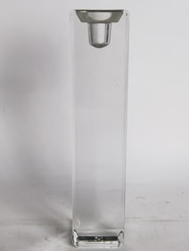 Vintage Vera Wang Wedgwood Crystal Candlestick