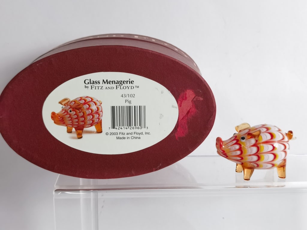 Vintage Fitz and Floyd Glass Menagerie (1 of 5)