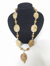 Natural Stone Necklace