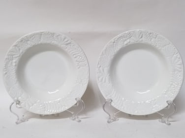 Pr. of Pier 1 Imports La Primula Italy Porcelain Plates