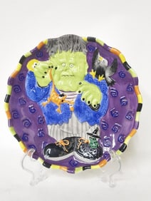 JCPenny Home Collection Frankenstein Plate