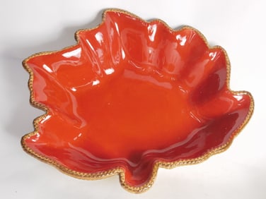 Temptations by Tara Porcelain Leaf Bowl