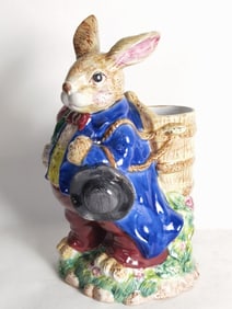 Pacific Rim Porcelain Rabbit Vase