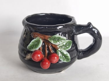 Vintage Appletree Design Porcelain Cherry Mug