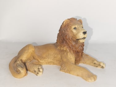 1989 Italian Castagna Resin Lion Figurine